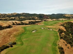 Cape Kidnappers 16th Approach Aerial